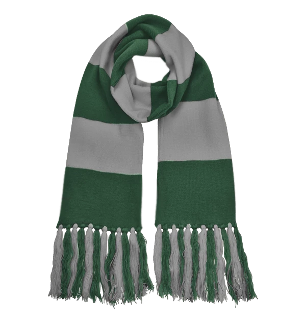 Warner Bros Best Sellers Slytherin Broad Stripe Scarf 3 Warner Bros Best Sellers Slytherin Broad Stripe Scarf